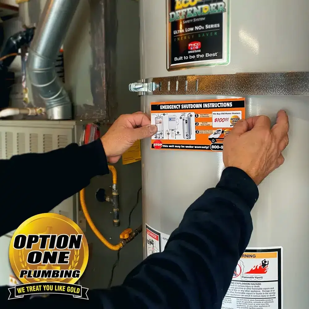 OptionOnePlumbing-Sticker
